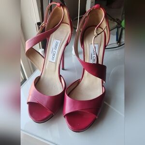 Jimmy Choo Pink Stiletto Heels